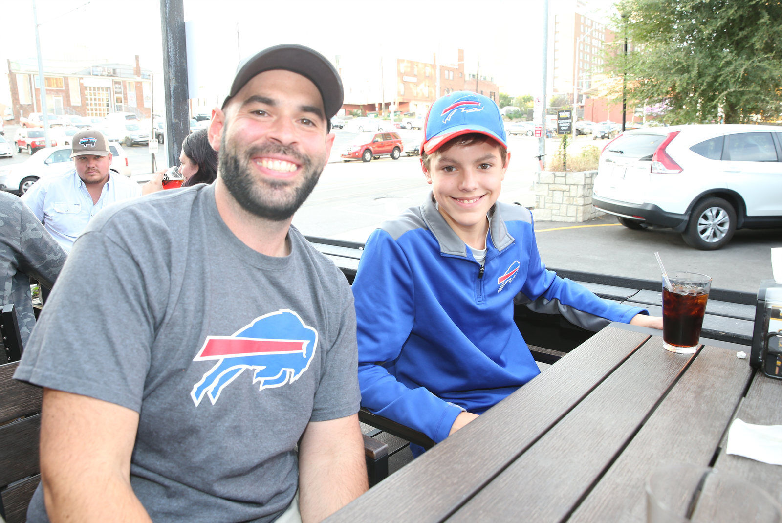 Buffalo Bills backers took over the the Taps on Main Bar
